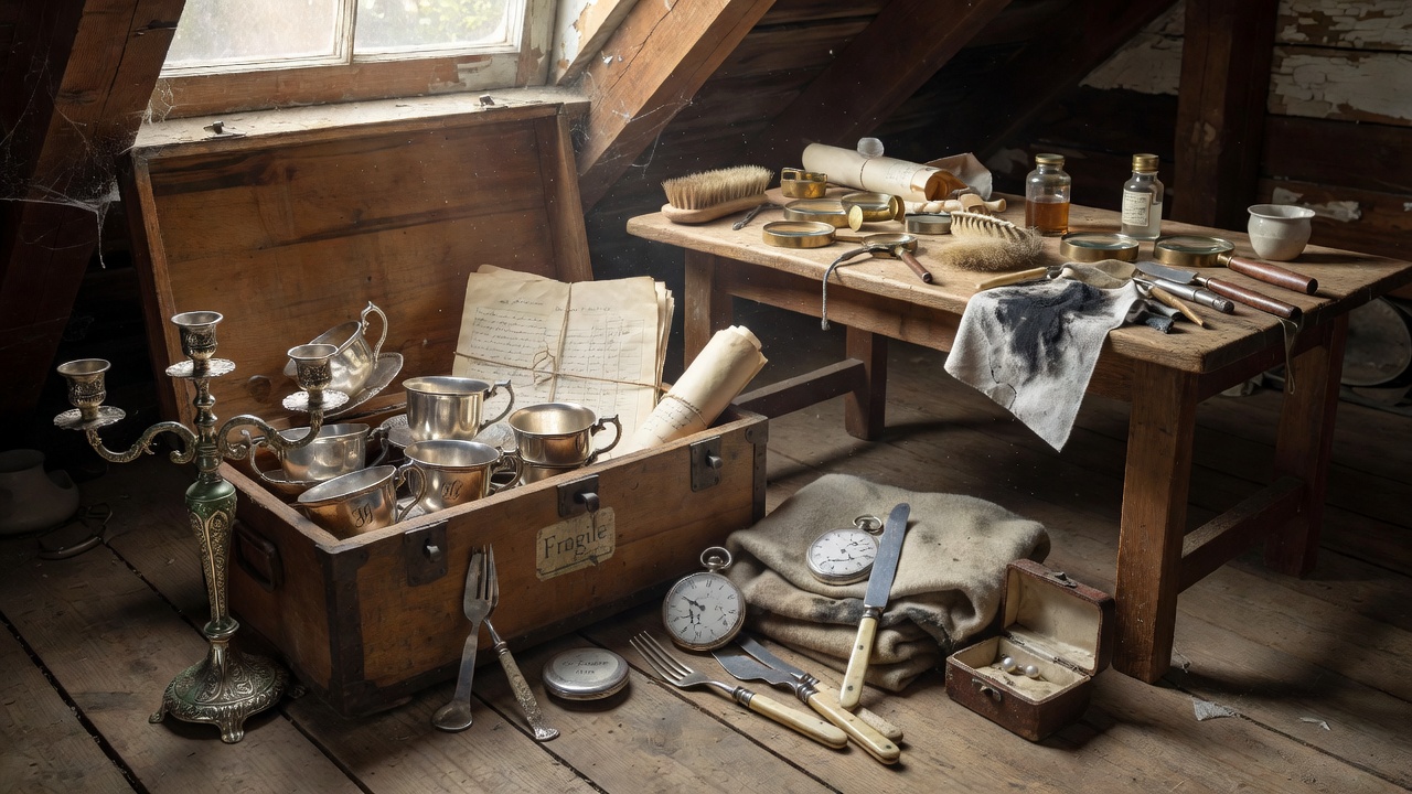 What to Watch for in Silver Attic Finds